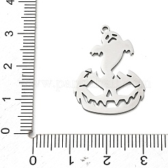 Colgantes de acero inoxidable de Halloween 201&nbsp;SA-CBA6FBD-10P