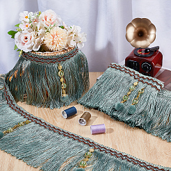 4 м полиэстеровая бахрома с кисточками DIY-OC0013-37A