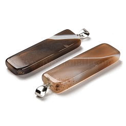 Подвески из натурального кофейного агата G-H289-05P-03