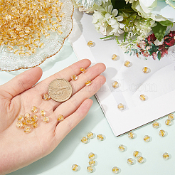 800 шт. Прозрачные акриловые бусины&nbsp;TACR-SC0001-40