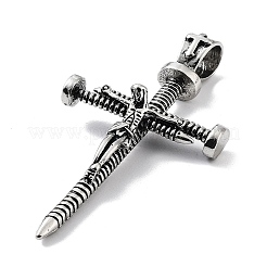 Тибетский сплав стиля большие кулоны&nbsp;TIBE-L012-042AS-03