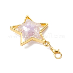 Звезды акриловые подвески украшения&nbsp;HJEW-JM03395