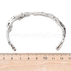 Ретро-браслеты-манжеты из хирургической нержавеющей стали 316&nbsp;BJEW-C142-06AS