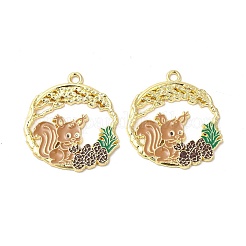 Подвески из эмали и сплава&nbsp;LS-ENAM-C005-22G