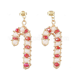 Pendientes colgantes de cristal&nbsp;EJEW-TA00823