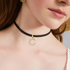 Стойки обшивки латунь микро проложить Циркон подвеску&nbsp;ZIRC-DC0001-15