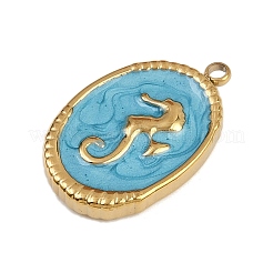 Подвески из нержавеющей стали 304 с эмалью STAS-K311-08B-01