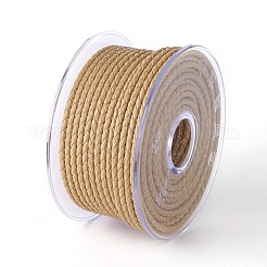Cordon de vache tressé&nbsp;WL-I003-3mm-D-06
