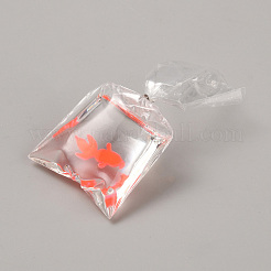 Gros pendentifs en résine transparente&nbsp;RESI-TAC0018-28B