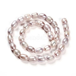 Нити из натурального культивированного пресноводного жемчуга PEAR-R064-16