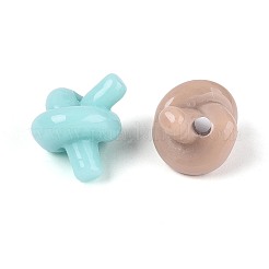 Непрозрачные акриловые бусины&nbsp;SACR-T035-27M