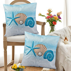 Льняные наволочки&nbsp;AJEW-WH20067-040B