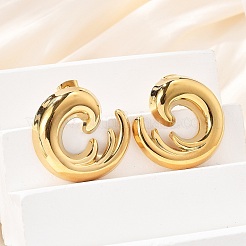 Серьги-гвоздики из нержавеющей стали 304&nbsp;EJEW-D319-08G