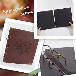 Фотоальбомы с отрывными листами из искусственной кожи своими руками&nbsp;DIY-WH20025-034