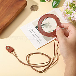 2 шт. увеличительное стекло для ношения на шее&nbsp;AJEW-CA0005-27B