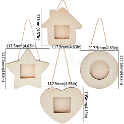 Древесины подвески WOOD-GF0001-09