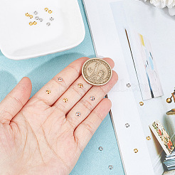 16 пара 2 цветов 925 бусины-разделители из стерлингового серебра FIND-BC0005-45