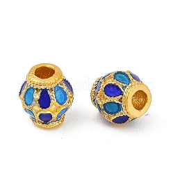 Латунь эмаль бисера KK-Q081-08MG