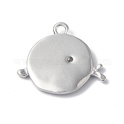 Латунные микро проложить кубического циркония подвески KK-F846-02B-P