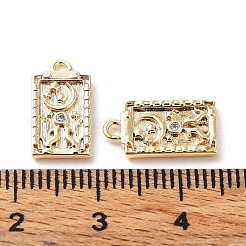 Стойки обшивки латунь микро проложить Циркон подвеску&nbsp;KK-K333-91G