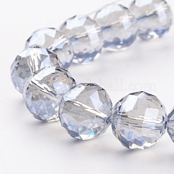 Гальванические стеклянные бусины EGLA-J140-PL01-14mm