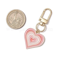 Подвеска в виде сердца из сплава эмали&nbsp;HJEW-JM03150-01