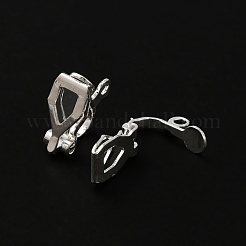 Латунные серьги с клипсами KK-O143-45S