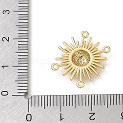 Messing Micro Pave klare kubische Zirkonoxid-Mehrstrangglieder&nbsp;CU-CBAA9EB-08G