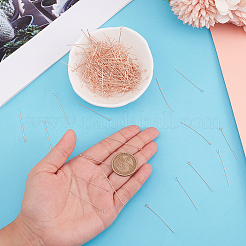 300 шт. 3 комплекта латунных штифтов с плоской головкой и шаровидной головкой&nbsp;KK-ME0003-08