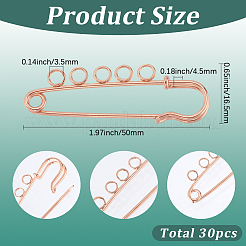 30шт железная брошь выводы&nbsp;FIND-SC0020-15RG