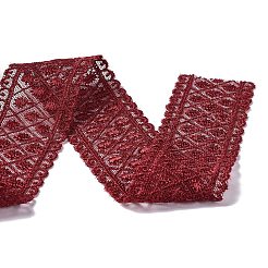 Ruban de garniture en dentelle en polyester de 10 mètre&nbsp;OCOR-C004-06E