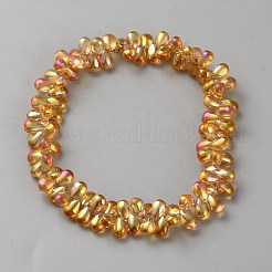 Perle di vetro&nbsp;GLAA-WH0033-95A