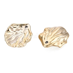 Pendentifs en plastique électroplaqués CCB&nbsp;PL-N007-11G