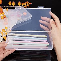 Contenants de perles en plastique transparent&nbsp;CON-FH0001-21A