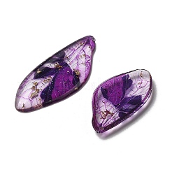 4 шт. подвески в виде крыльев бабочки из прозрачной эпоксидной смолы RESI-C057-03C