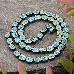 Гальванические нити шарик будда немагнитная синтетический гематит&nbsp;G-E295-12D