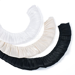 15 ярд двухцветной гофрированной шифоновой полиэстеровой ленты OCOR-TA0001-81