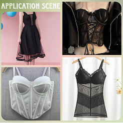 Органза ткань&nbsp;DIY-WH20050-60B