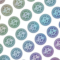 Водонепроницаемая самоклеящаяся лазерная наклейка для домашних животных STIC-WH0028-005