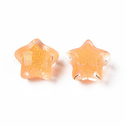 Полупрозрачные акриловые кабошоны X-TACR-N006-11G