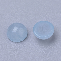 Cabochons de jade blanc naturel&nbsp;G-R416-6mm-54