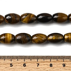 Природных тигровый глаз бисер нитей&nbsp;X-G-A275-A01-8x12mm
