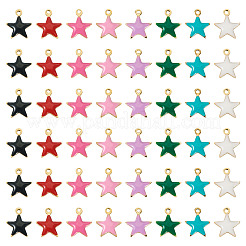 50 шт. эмалированные подвески из нержавеющей стали 304&nbsp;STAS-TA0003-32D