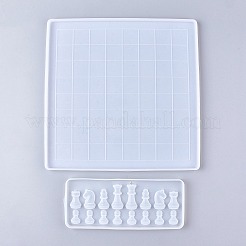 DIY шахматная доска и детали силиконовые Молды&nbsp;DIY-F052-01