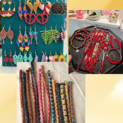 1 рулон экологически чистого корейского вощеного полиэфирного шнура&nbsp;YC-SP0001-03E