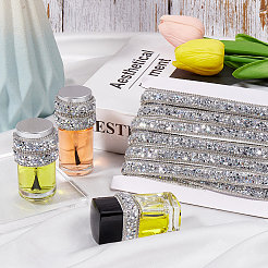 5 ярд самоклеящейся смоляной ленты со стразами DIY-SP0002-49E