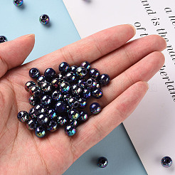 Непрозрачные акриловые бусины&nbsp;LS-MACR-S370-D8mm-A19