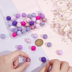 Фокальные бусины из пищевого силикона&nbsp;SIL-PH0001-29G