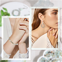 2 нити натуральных цветочных бусин амазонита нити&nbsp;G-SC0002-72A