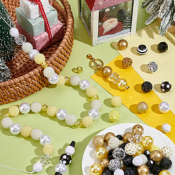 Круглые бусины из смолы&nbsp;DIY-GA0009-08